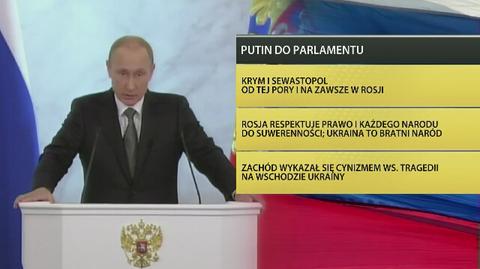 Putin: władza wie kto jest spekulantem