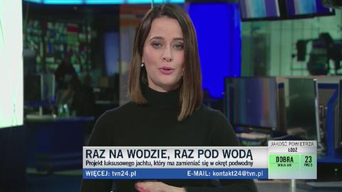 Raz na wodzie, raz pod wodą. Jacht jak z filmu o Jamesie Bondzie