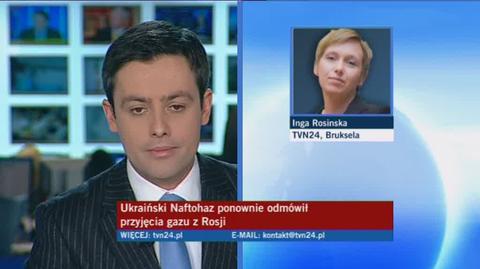 Reporterka TVN24 Inga Rosińska z Brukseli