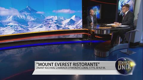 Restauracja na szczycie Mount Everest? 