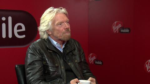 Richard Branson gościem "Faktów po Faktach"