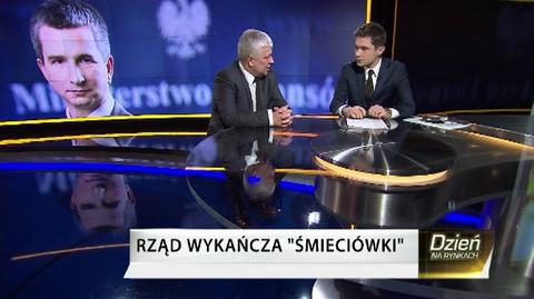 Robert Gwiazdowski o planach rządu ws. "śmieciówek"