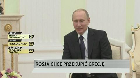 Rosja chce przekupić Grecję