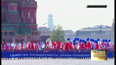 Rosja świętuje 1 maja, Polska 10 lat w Unii. Oglądaj TVN24 Biznes i Świat