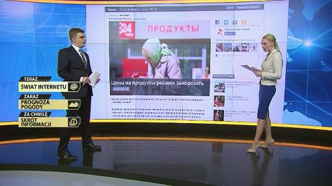 Rosyjskie sklepy zamrażają ceny kluczowych produktów 