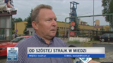 Ryszar Kurek, Związek Zawodowy Przemysłu Miedziowego (TVN24)