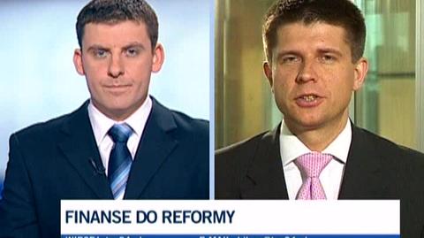 Ryszard Petru uważa, że reforma finansów jest niepełna