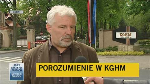 Ryszard Zbrzyzny o porozumieniu (TVN24)