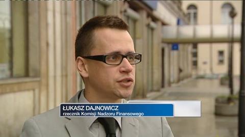 Rzecznik KNF: Wyjaśniamy przyczyny dymisji Bieleckiego (TVN CNBC Biznes)