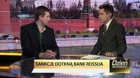 Sankcje dotknęły też bank Rossija