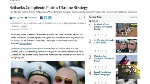 "Sankcje na Rosję katastrofą gospodarczą". Ale Putin ma plan