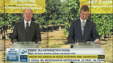 Sawicki: nie ma podstaw ku temu, żeby ogłaszać stan klęski żywiołowej