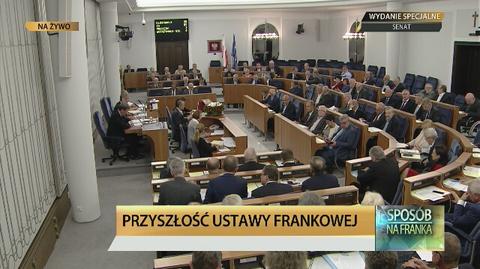 Senat złagodził ustawę frankową