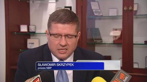 Skrzypek o ścieżce stóp procentowych (TVN24)