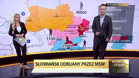 Słowiańsk odbijany przez MSW