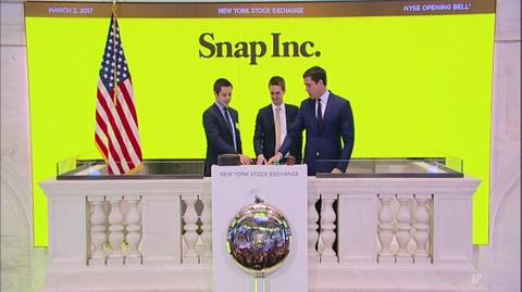 Snap debiutuje na Wall Street