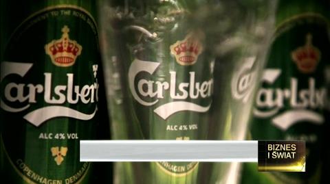 Sprzedaż złocistego trunku marki Carlsberg spada