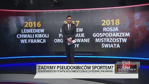 Starcia kibiców sportem? Tego chce rosyjski deputowany 