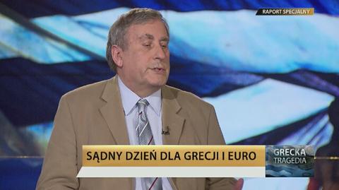 "Strefa euro dała Grecji niesłychany awans ekonomiczny i cywilizacyjny"