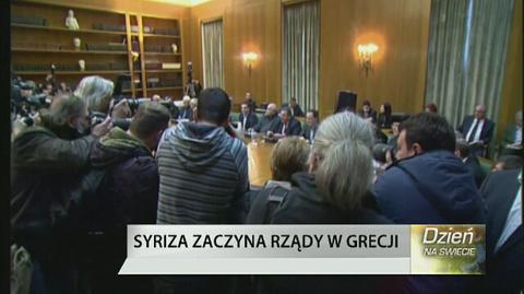 SYRIZA zaczyna rządy w Grecji