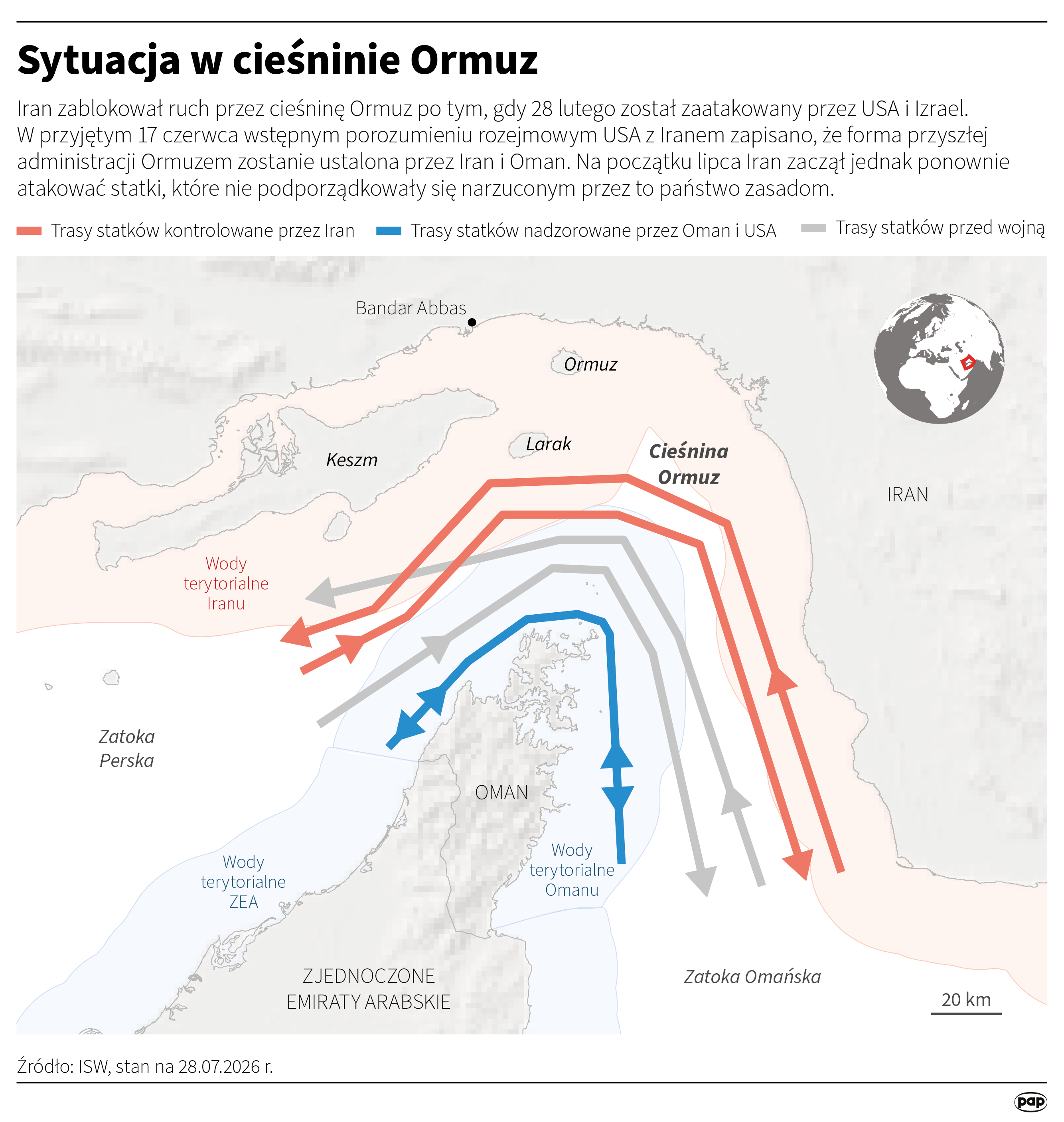 Sytuacja w cieśninie Ormuz 