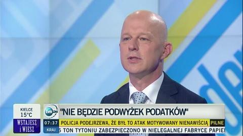 Szałamacha: nie będzie podwyżek podatków