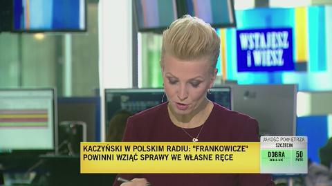 Szcześniak: frankowicze walczą już o swoje prawa w sądach