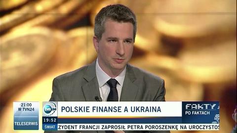 Szczurek: kryzys na Ukrainie już ma negatywny wpływ na wzrost polskiego PKB