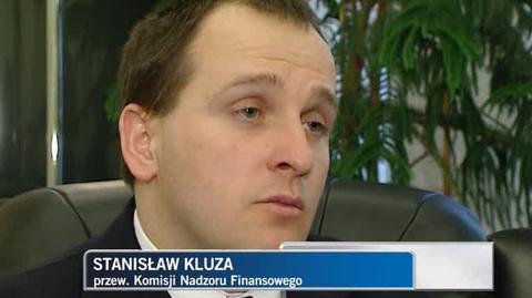 Szef KNF Stanisław Kluza apeluje