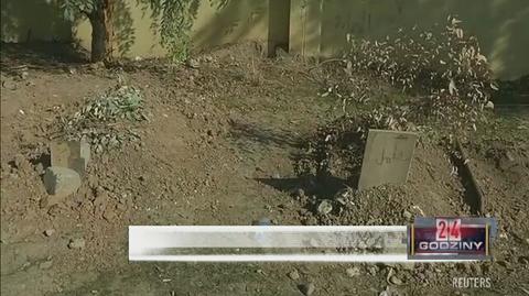 Szkolny dziedziniec zamieniony w cmentarz