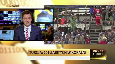 Tragedia w tureckiej kopalni. Wydanie specjalne w TVN24 Biznes i Świat 