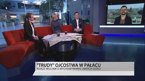 Trudy ojcostwa w pałacu