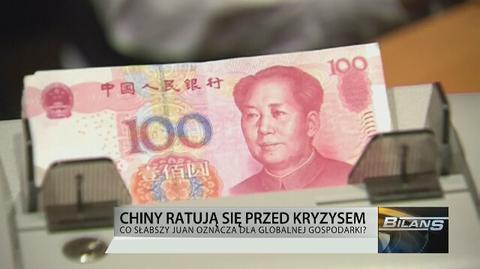 Trwa osłabianie juana. Chińska waluta traci trzeci dzień
