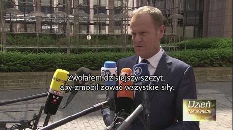 Tusk: musimy wytropić przemytników imigrantów i zniszczyć ich biznes