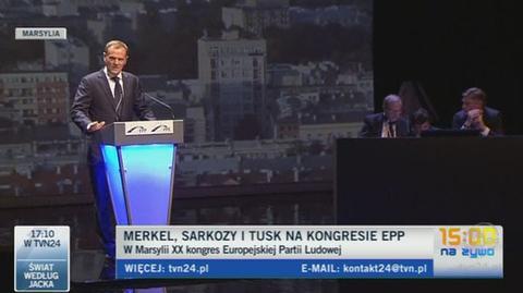 Tusk: nie wystarczą słowa, muszą iść za nimi propozycje (TVN24)