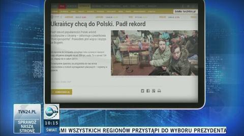 Ukraińcy emigrują do Polski