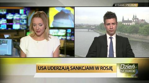 USA uderzają sankcjami w Rosję
