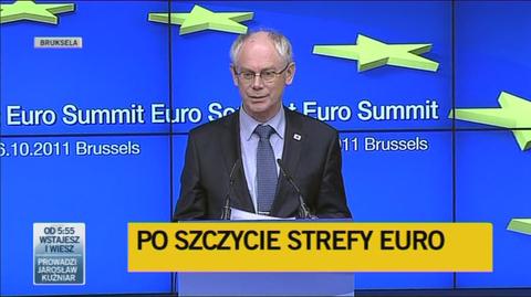 Van Rompuy: Było to coś, z czym musieliśmy sobie poradzić (TVN24)