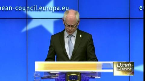 Van Rompuy: Umowa stowarzyszeniowa przed wyborami na Ukrainie 