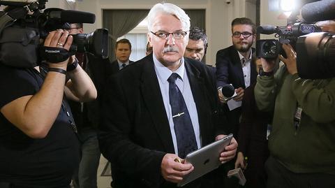 Waszczykowski z wizytą w Berlinie. MSZ Niemiec: spodziewam się trudnych rozmów