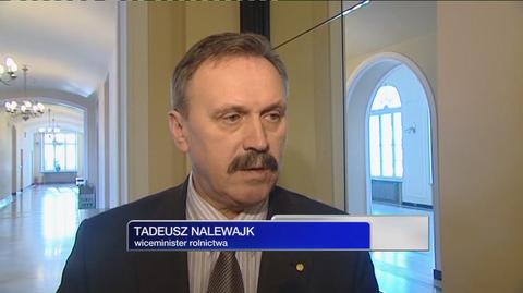 Wiceminister rolnictwa Tadeusz Nalewajk/TVN CNBC Biznes