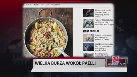 Wielka burza wokół Paelli