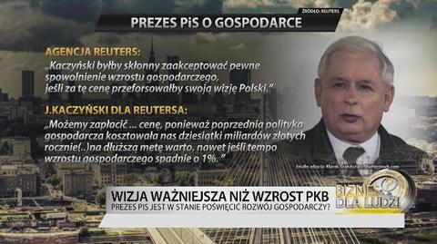 Wizja PiS ważniejsza niż wzrost PKB