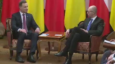 Wizyta prezydenta Andrzeja Dudy na Ukrainie