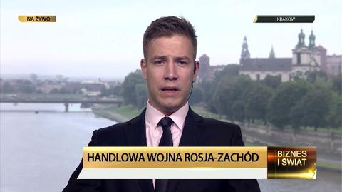 Wojciech Jakóbik: wojna gospodarcza zawsze przynosi koszty po obu stronach konfliktu