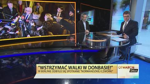 "Wstrzymać walki w Donbasie"