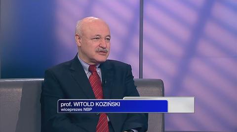 Wypowiedź prof. Kozińskiego z rana (TVN CNBC Biznes)