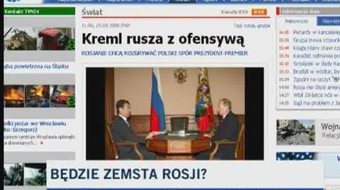 Wysłannik TVN Fakty Andrzej Zaucha o spekulacjach nt. odcięcia dostaw ropy