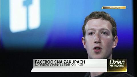 Za 2 mld dolarów Facebook kupił firmę Oculus VR