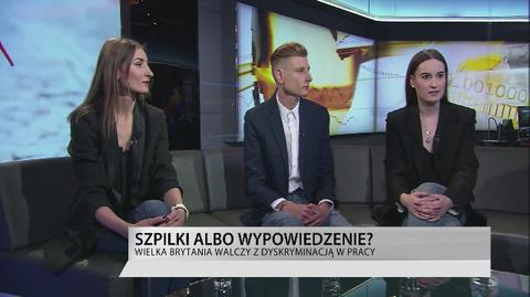 Żądanie noszenia szpilek to dyskryminacja pracownika, czy zrozumiałe wymagania? "Debata Młodych" 